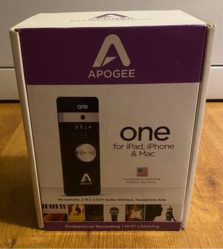 Apogee ONE Interfaz Audio iPad iPhone Mac SIN USAR