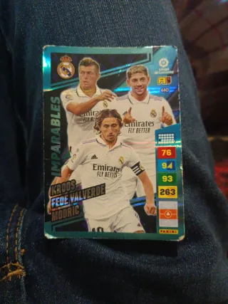 Carta Real Madrid Kroos Fede Valverde Modric