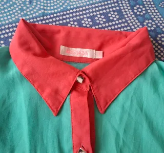 Blusa Mostaza sin mangas Talla S