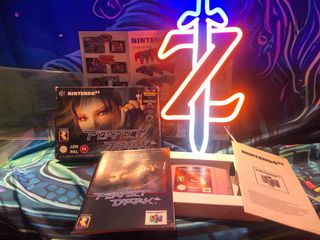 Perfect Dark Nintendo 64 N64 Juego FPS PAL