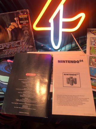 Perfect Dark Nintendo 64 N64 Juego FPS PAL