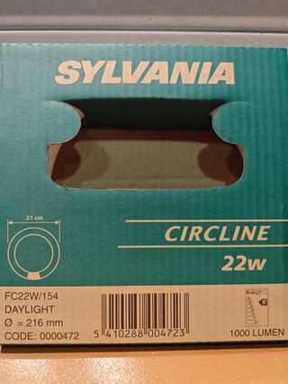 Lámpara Fluorescente Circular Sylvania 22W