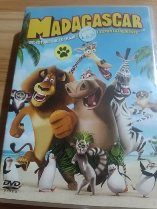 DVD Madagascar 2 y Madagascar