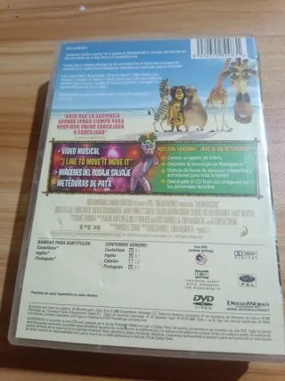 DVD Madagascar 2 y Madagascar