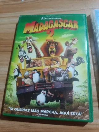 DVD Madagascar 2 y Madagascar