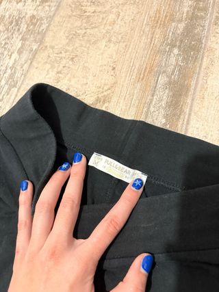 Falda negra Pull&Bear