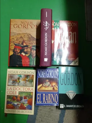 Lote 6 novelas Noah Gordon