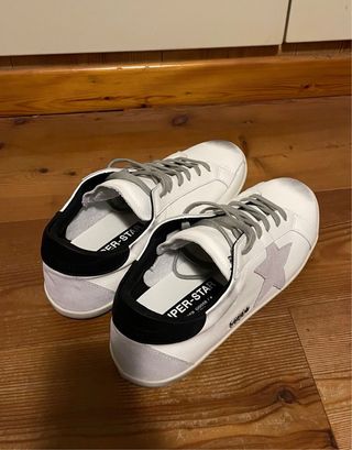 Golden Goose Sneakers Uomo Grigio Bianco