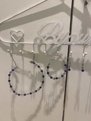 Set collana, bracciale e orecchini