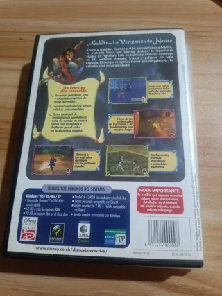 DVD Disney Aladdin La Venganza de Nasira