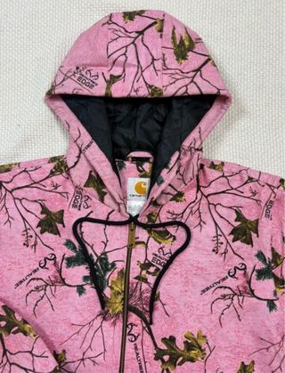 Chaqueta Carhartt Rosa Camuflaje Talla M
