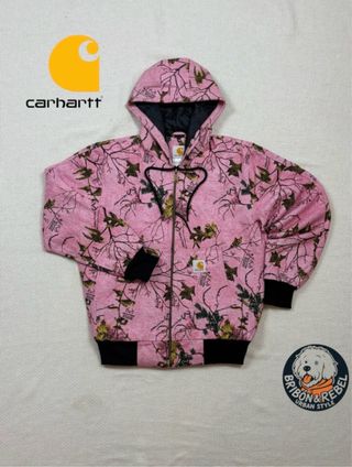 Chaqueta Carhartt Rosa Camuflaje Talla M