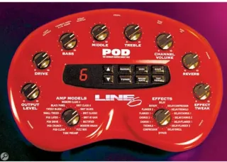 Line 6 POD 2.0 multiefectos guitarra..con caja