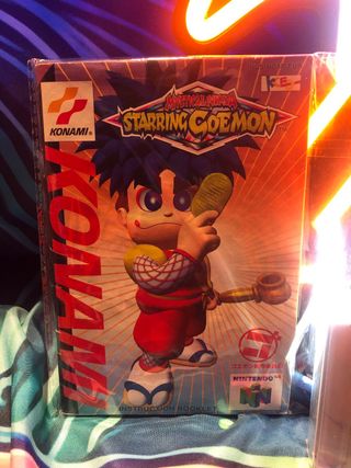 Juego Goemon 64 Konami