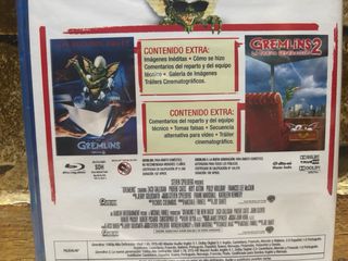 Blu-ray Gremlins + Gremlins 2 (Español) Nueva prec
