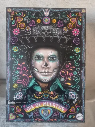 Ken Barbie Día de Muertos senza vestiti