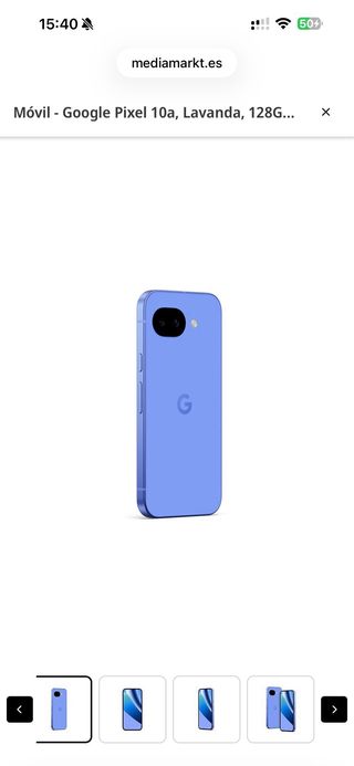 Google Pixel 10a azul a estrenar cn garantía