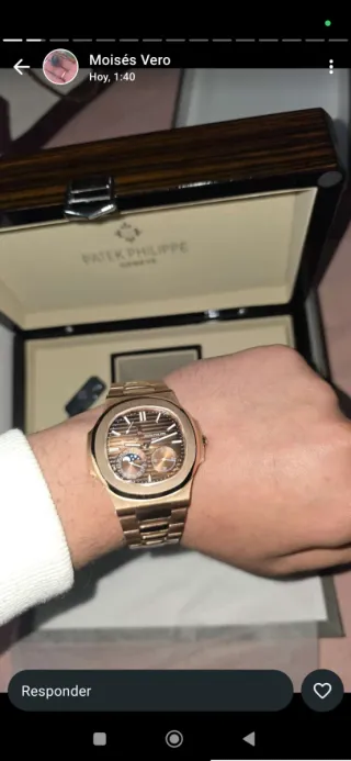 Patek Philippe Nautilus 5712R Oro Rosa