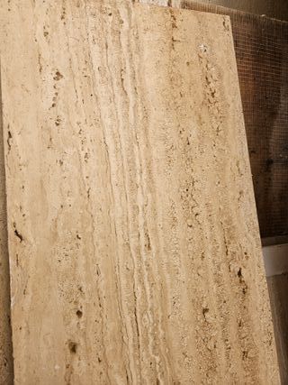 Losas de Mármol Travertino Beige Mas de 4m2