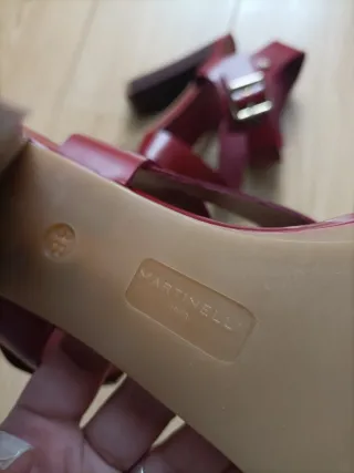 Sandalias Martinelli Rojas Tacon Plataforma