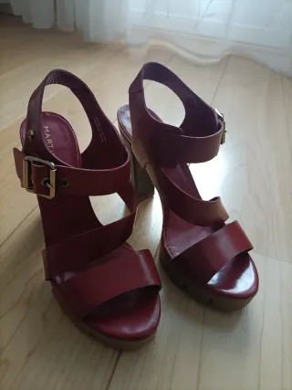 Sandalias Martinelli Rojas Tacon Plataforma