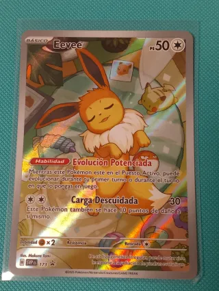 Carta Pokémon Eevee Promo Full Art 173