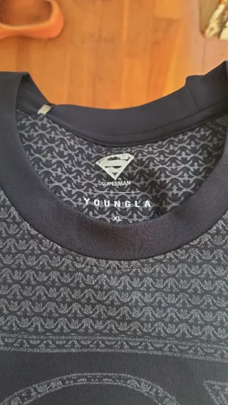 Camiseta Compresión Manga Larga YoungLA XL Negra