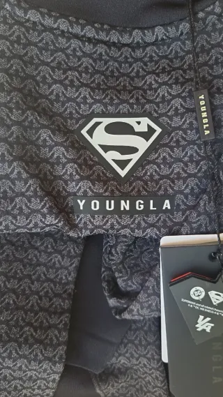 Camiseta Compresión Manga Larga YoungLA XL Negra