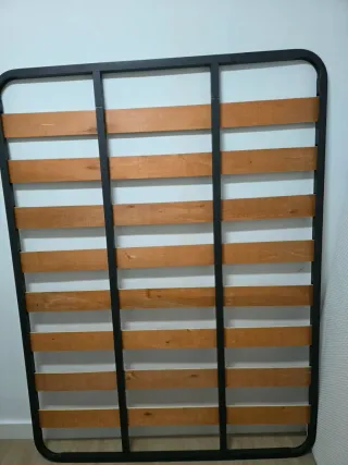 2 Somieres 135x180cm Metal/Madera
