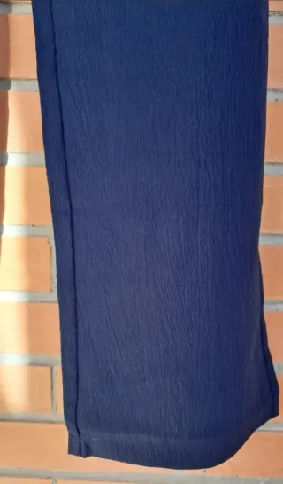 Pantalón azul goma