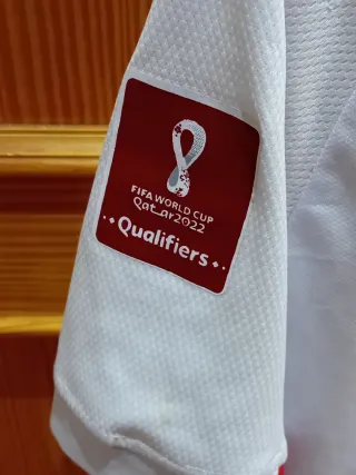 Camiseta fútbol Perú Marathon Talla S Lapadula