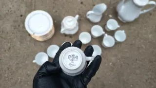 Juego de té y café Irabia porcelana