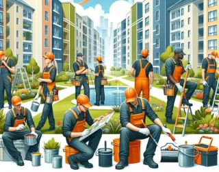 Se realizan trabajos de mantenimiento de todo tipo