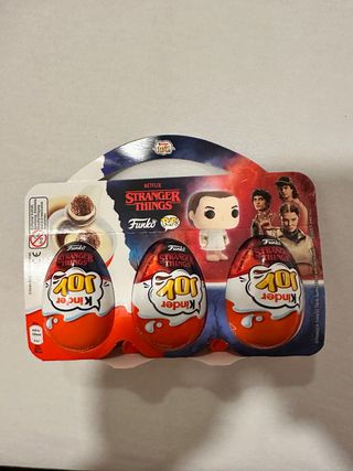 Pack 3 huevos Kinder Joy Stranger Things