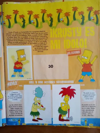 Lote Álbum Los Simpsons