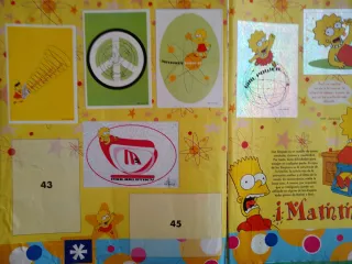 Lote Álbum Los Simpsons