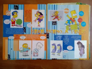 Lote Álbum Los Simpsons