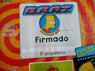 Lote Álbum Los Simpsons