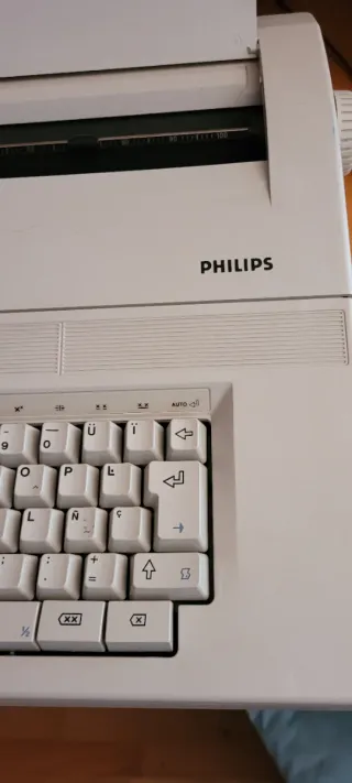 Máquina de escribir eléctrica Philips