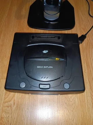 Sega Saturn con Volante Original