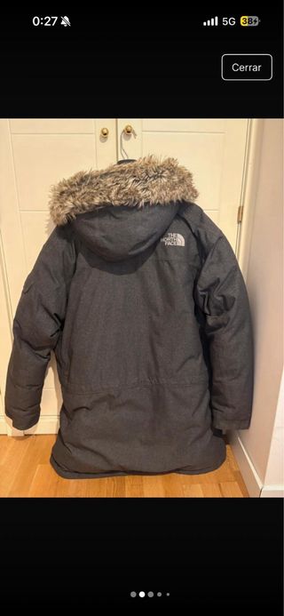 Abrigo The North Face gris