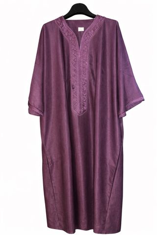 Kandora Marroquí Morada