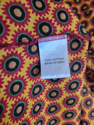 Vestido India Algodón