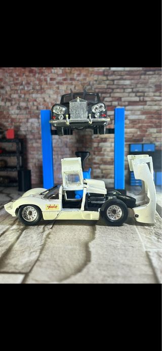 Modellismo Auto da Corsa Bianco solido