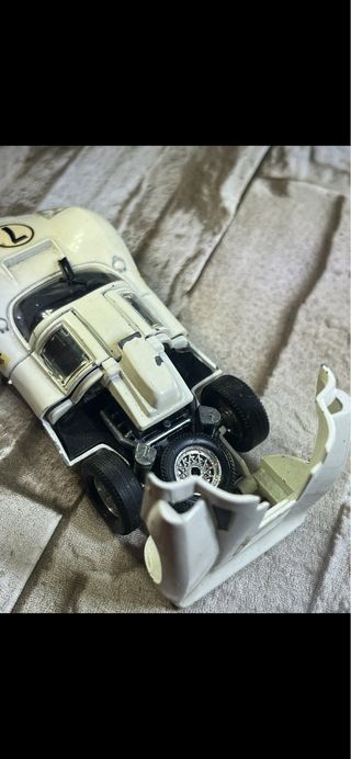 Modellismo Auto da Corsa Bianco solido