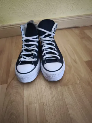 Zapatillas Converse Negras Plataforma