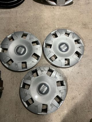 3 Tapacubos SEAT Ibiza 15 Originales