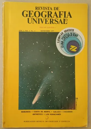 Revista Geografía Universal (años 77 a 80) 5 ejemp