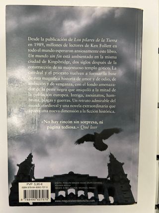 Un mundo sin fin. Ken Follett