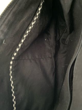 Borsa trasparente con pochette interna